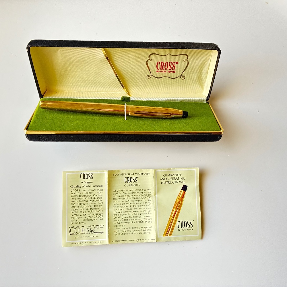 Vintage Cross Soft Tip Pen